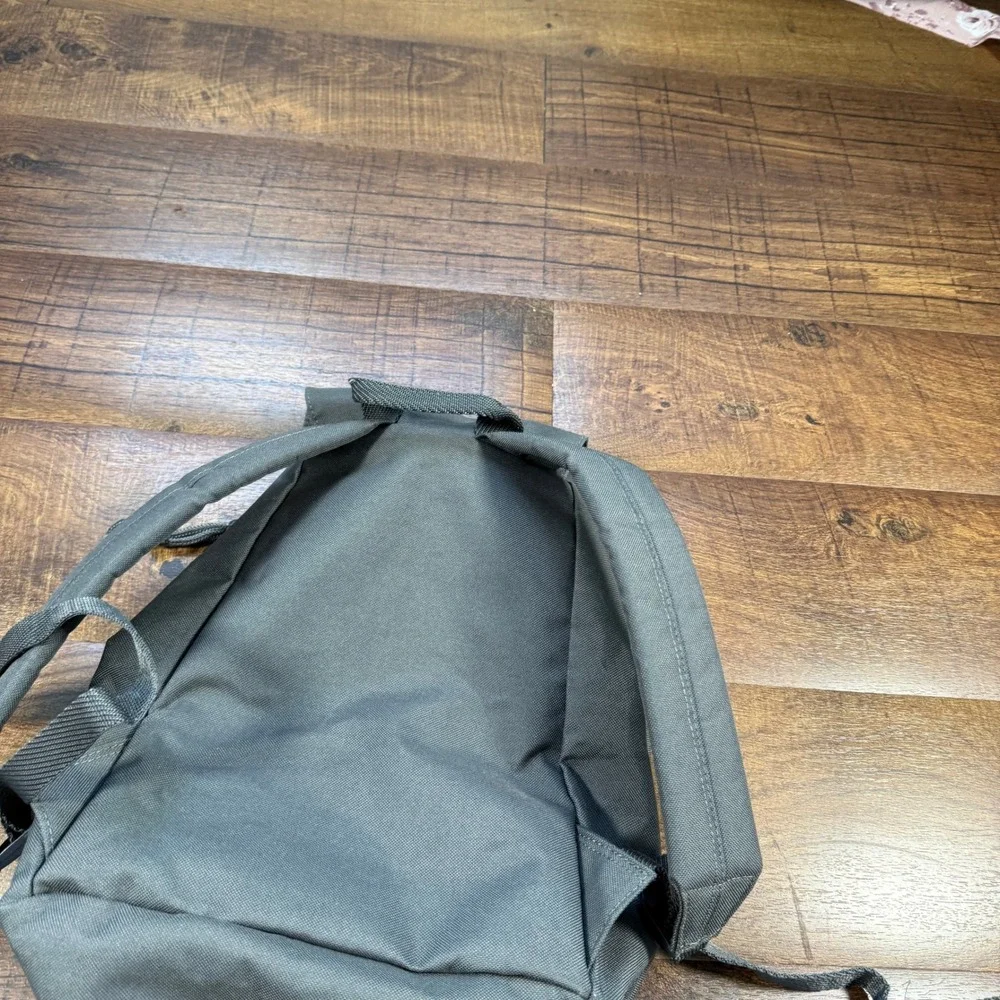 Samsonite Mini Backpack Unisex OS Gray Canvas Drawstring Buckle Utility Bag